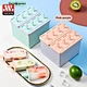4 8 Grid Food Grade Easy Make Colorful Ice Lolly Mold Plastic PP Kids Handmade Ice Popsicle molds